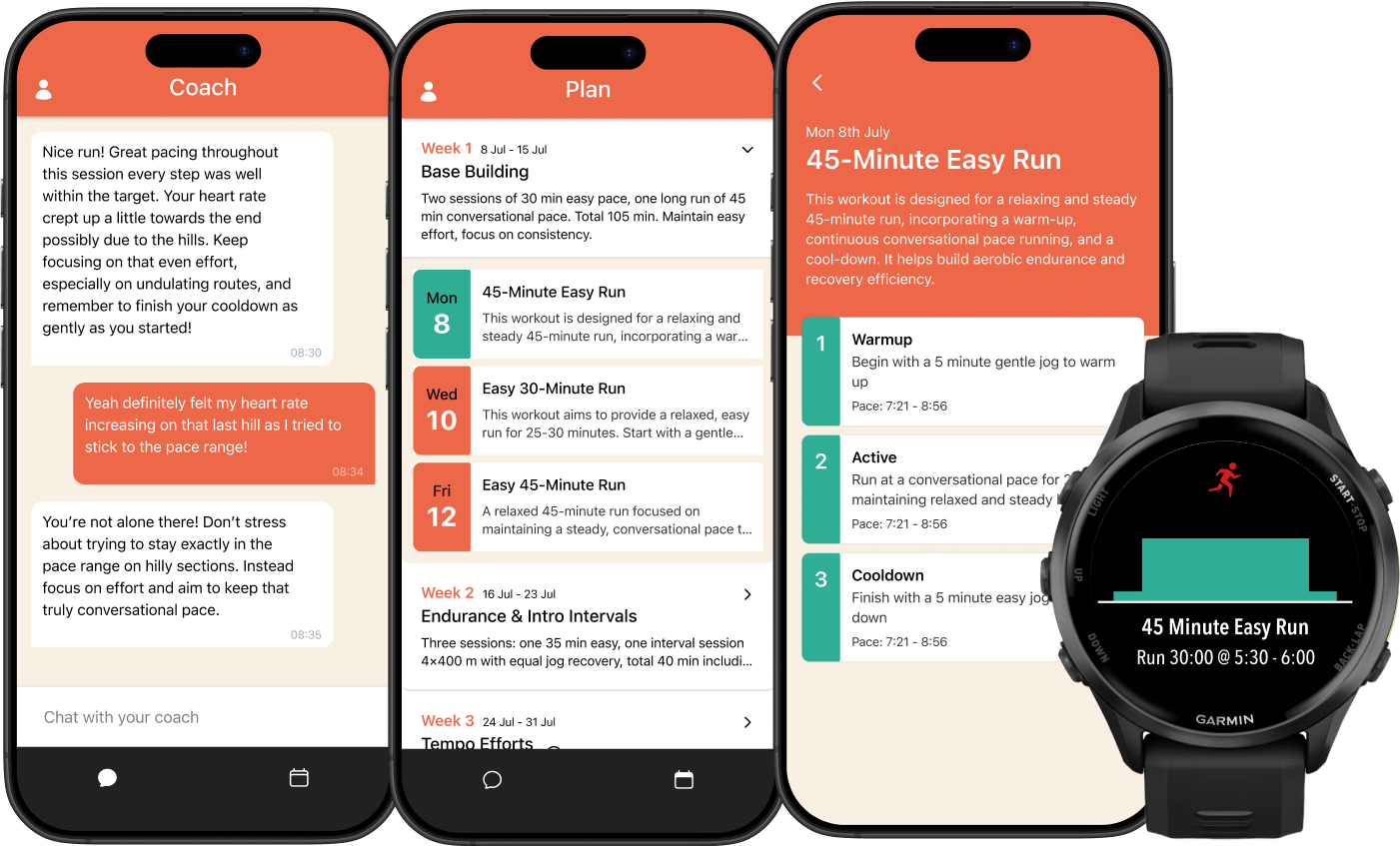 Training Wizz app screenshots